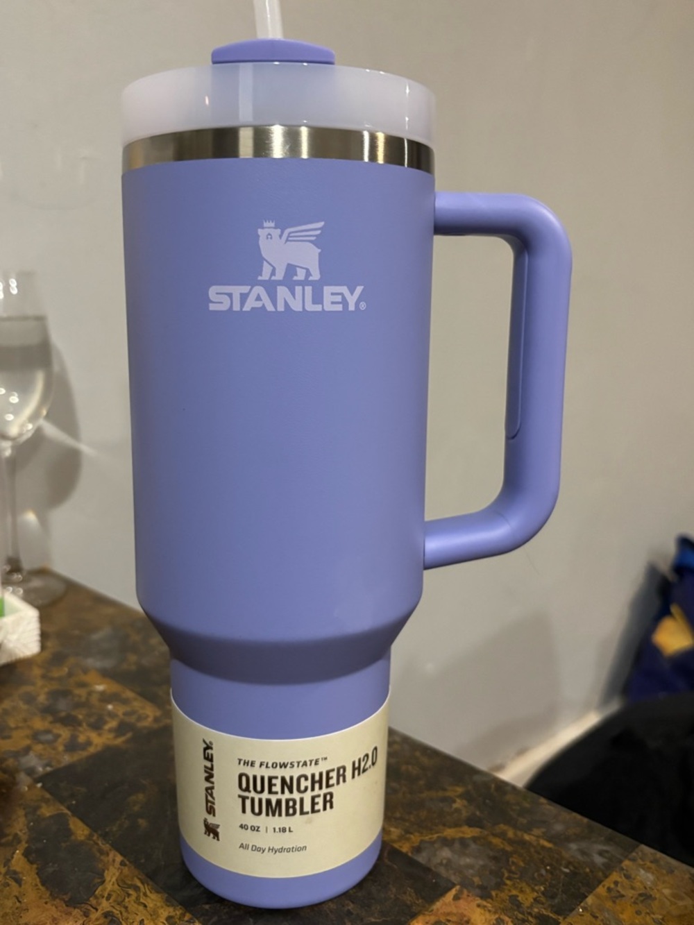 Stanley Lavender Quencher H2.0 Tumbler with Handle